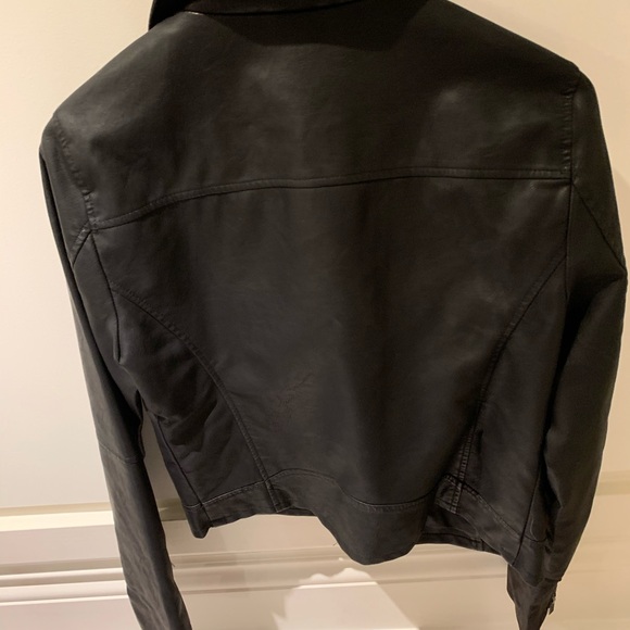 Mendocino-bought vegan biker jacket. - Picture 2 of 4
